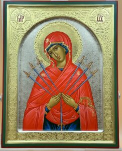 Богородица «Семистрельная» Образец 14 Когалым